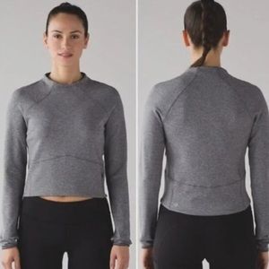 Lululemon Hill and Valley Mock Neck Pullover